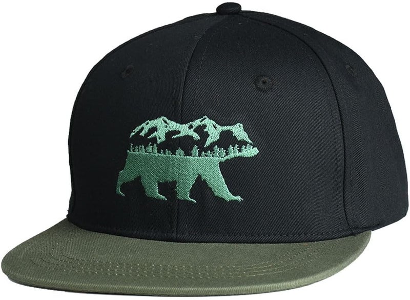 EDTREK Elite Youth Country Hat for Big Kids - Boys Snapback Hat with Flat Brim - Image 1